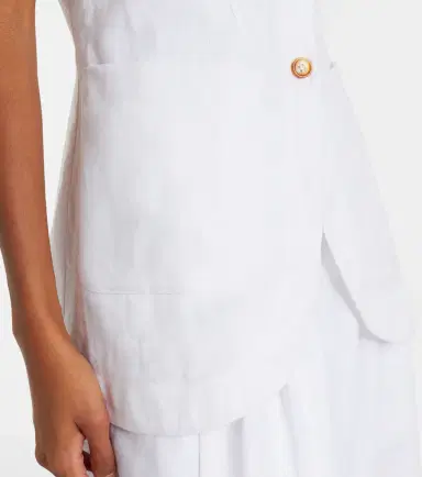 Posse Emma linen vest | Thumbnail 4 Posse Emma linen vest | Thumbnail 4