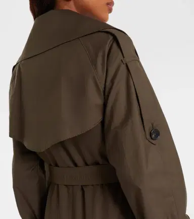 Max Mara The Cube cotton-blend twill trench coat | Thumbnail 5 Max Mara The Cube cotton-blend twill trench coat | Thumbnail 5