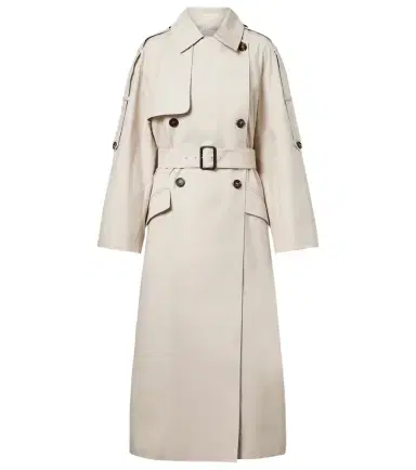 Max Mara The Cube Delfino twill trench coat | Thumbnail 1 Max Mara The Cube Delfino twill trench coat | Thumbnail 1