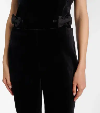 Posse Quincy cotton velvet cropped pants | Thumbnail 2 Posse Quincy cotton velvet cropped pants | Thumbnail 2