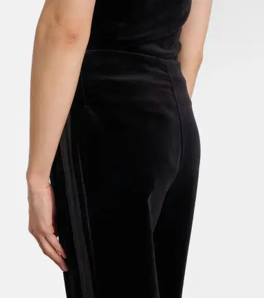 Posse Quincy cotton velvet cropped pants | Thumbnail 4 Posse Quincy cotton velvet cropped pants | Thumbnail 4