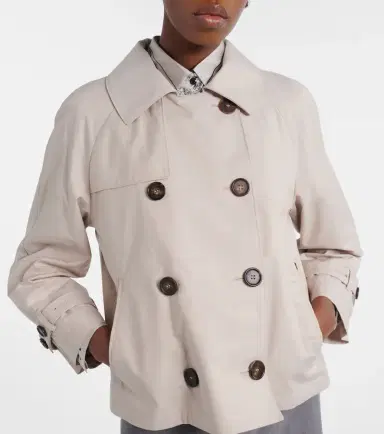 Max Mara The Cube Tesoro cotton-blend twill jacket | Thumbnail 3 Max Mara The Cube Tesoro cotton-blend twill jacket | Thumbnail 3