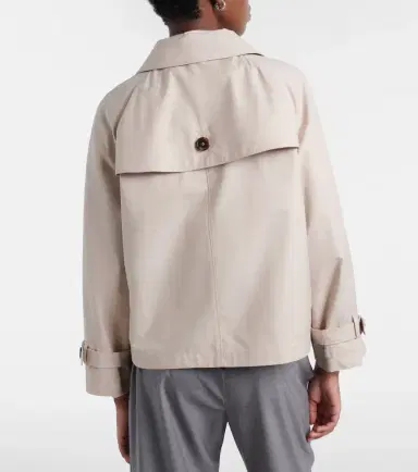 Max Mara The Cube Tesoro cotton-blend twill jacket | Thumbnail 6 Max Mara The Cube Tesoro cotton-blend twill jacket | Thumbnail 6