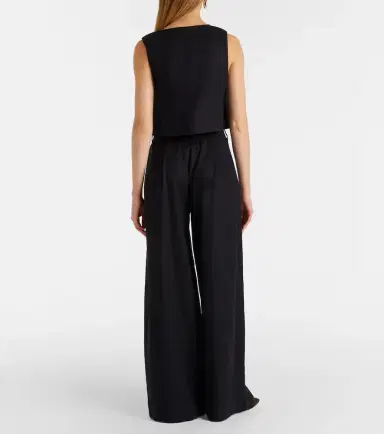 Posse Parker high-rise linen wide-leg pants | Thumbnail 5 Posse Parker high-rise linen wide-leg pants | Thumbnail 5
