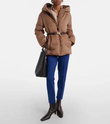 Max Mara The Cube Corona camel hair puffer jacket | Thumbnail 3 Max Mara The Cube Corona camel hair puffer jacket | Thumbnail 3