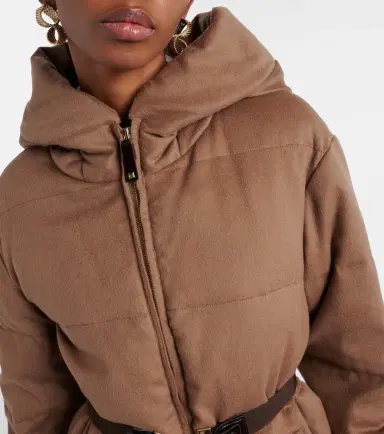 Max Mara The Cube Corona camel hair puffer jacket | Thumbnail 5 Max Mara The Cube Corona camel hair puffer jacket | Thumbnail 5