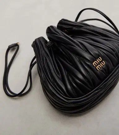 Miu Miu Matelassé leather bucket bag | Thumbnail 2 Miu Miu Matelassé leather bucket bag | Thumbnail 2