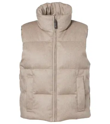 Max Mara Quilted cashmere down vest | Thumbnail 1 Max Mara Quilted cashmere down vest | Thumbnail 1
