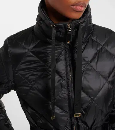 Max Mara Belted quilted down jacket | Thumbnail 2 Max Mara Belted quilted down jacket | Thumbnail 2