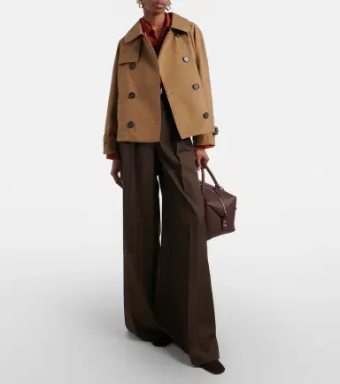 Max Mara The Cube Tesoro cotton-blend twill jacket | Thumbnail 5 Max Mara The Cube Tesoro cotton-blend twill jacket | Thumbnail 5