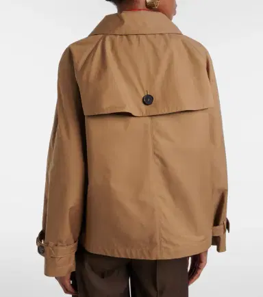 Max Mara The Cube Tesoro cotton-blend twill jacket | Thumbnail 6 Max Mara The Cube Tesoro cotton-blend twill jacket | Thumbnail 6