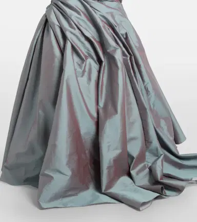 Marmar Halim Asymmetric ruched gown | Thumbnail 6 Marmar Halim Asymmetric ruched gown | Thumbnail 6