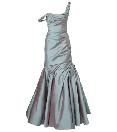 Marmar Halim Asymmetric ruched gown | Thumbnail 1 Marmar Halim Asymmetric ruched gown | Thumbnail 1