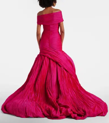 Marmar Halim Off-shoulder bustier gown | Thumbnail 3 Marmar Halim Off-shoulder bustier gown | Thumbnail 3