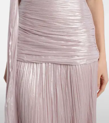 Marmar Halim Dayana ruched scarf-detail gown | Thumbnail 4 Marmar Halim Dayana ruched scarf-detail gown | Thumbnail 4