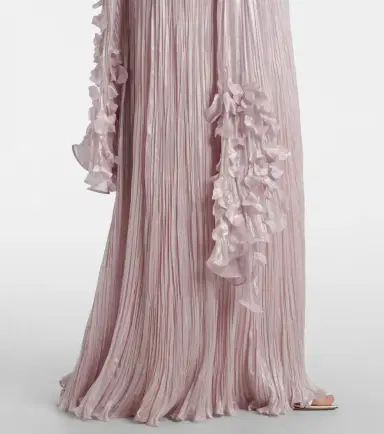 Marmar Halim Dayana ruched scarf-detail gown | Thumbnail 6 Marmar Halim Dayana ruched scarf-detail gown | Thumbnail 6