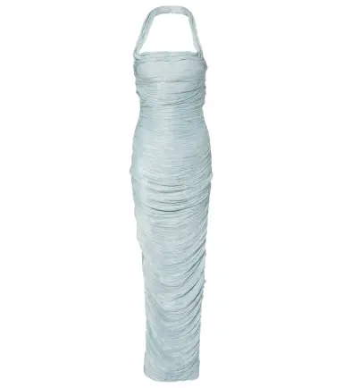 Marmar Halim Pleated crêpe corset gown | Thumbnail 1 Marmar Halim Pleated crêpe corset gown | Thumbnail 1