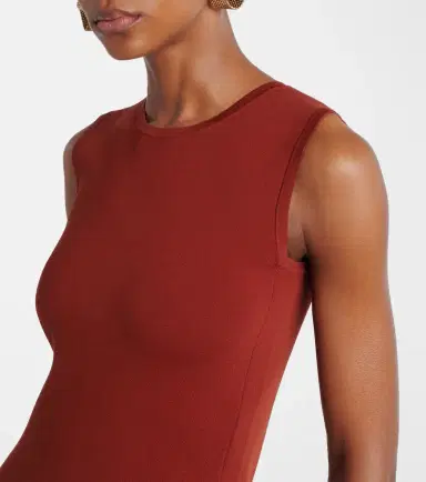 Max Mara Jersey midi dress | Thumbnail 3 Max Mara Jersey midi dress | Thumbnail 3