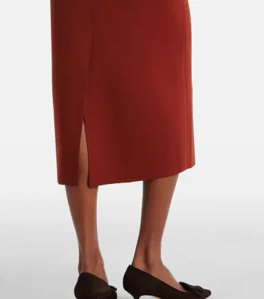 Max Mara Jersey midi dress | Thumbnail 5 Max Mara Jersey midi dress | Thumbnail 5
