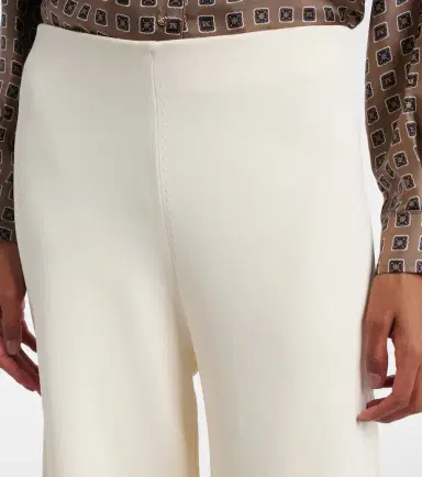 Max Mara Jersey wide-leg pants | Thumbnail 3 Max Mara Jersey wide-leg pants | Thumbnail 3