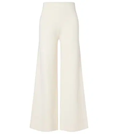 Max Mara Jersey wide-leg pants | Thumbnail 1 Max Mara Jersey wide-leg pants | Thumbnail 1