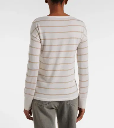 Max Mara Striped cashmere and silk sweater | Thumbnail 2 Max Mara Striped cashmere and silk sweater | Thumbnail 2