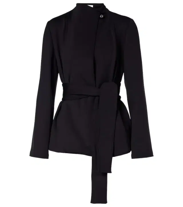 Talamo belted jersey blazer Talamo belted jersey blazer