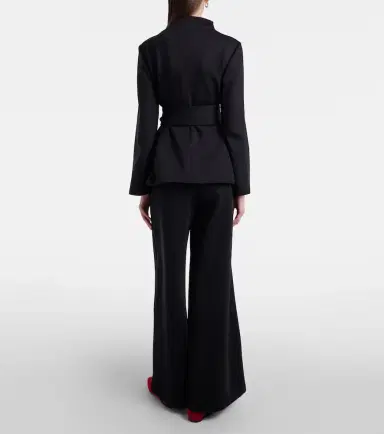 Max Mara Nigella jersey wide-leg pants | Thumbnail 3 Max Mara Nigella jersey wide-leg pants | Thumbnail 3