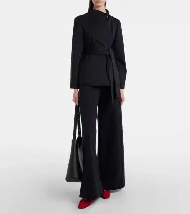 Max Mara Nigella jersey wide-leg pants | Thumbnail 6 Max Mara Nigella jersey wide-leg pants | Thumbnail 6