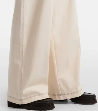 Max Mara Pleated wide-leg jeans | Thumbnail 3 Max Mara Pleated wide-leg jeans | Thumbnail 3