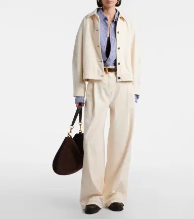 Max Mara Pleated wide-leg jeans | Thumbnail 5 Max Mara Pleated wide-leg jeans | Thumbnail 5