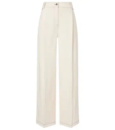 Max Mara Pleated wide-leg jeans | Thumbnail 1 Max Mara Pleated wide-leg jeans | Thumbnail 1