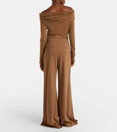 Max Mara Cocco virgin wool wide-leg pants | Thumbnail 3 Max Mara Cocco virgin wool wide-leg pants | Thumbnail 3