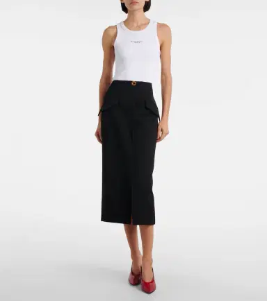 Givenchy Wool pencil skirt | Thumbnail 5 Givenchy Wool pencil skirt | Thumbnail 5