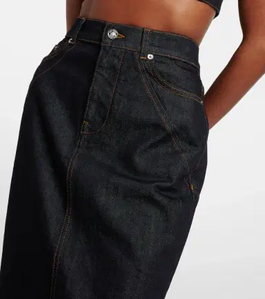 Givenchy Denim midi skirt | Thumbnail 4 Givenchy Denim midi skirt | Thumbnail 4