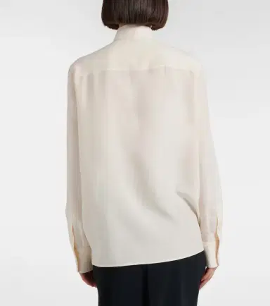 Givenchy Bow-detail silk blouse | Thumbnail 3 Givenchy Bow-detail silk blouse | Thumbnail 3