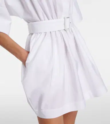 Givenchy Cotton poplin shirt dress | Thumbnail 4 Givenchy Cotton poplin shirt dress | Thumbnail 4