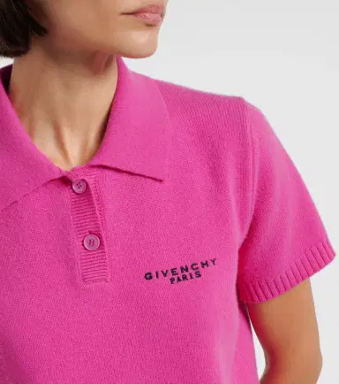 Givenchy Cropped wool and cashmere polo shirt | Thumbnail 5 Givenchy Cropped wool and cashmere polo shirt | Thumbnail 5