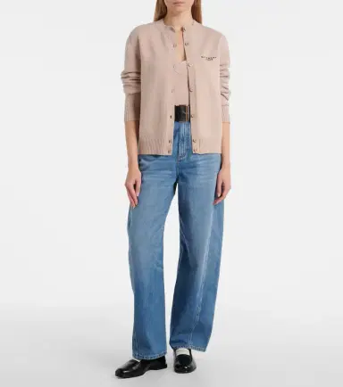 Givenchy Cropped wool and cashmere cardigan | Thumbnail 3 Givenchy Cropped wool and cashmere cardigan | Thumbnail 3