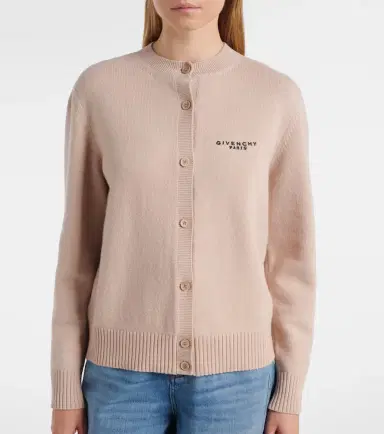 Givenchy Cropped wool and cashmere cardigan | Thumbnail 5 Givenchy Cropped wool and cashmere cardigan | Thumbnail 5