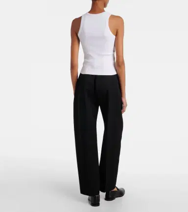 Givenchy Logo ribbed-knit cotton jersey tank top | Thumbnail 3 Givenchy Logo ribbed-knit cotton jersey tank top | Thumbnail 3