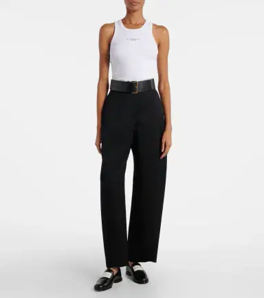 Givenchy Logo ribbed-knit cotton jersey tank top | Thumbnail 5 Givenchy Logo ribbed-knit cotton jersey tank top | Thumbnail 5