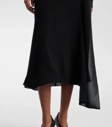 Mugler Crêpe midi dress | Thumbnail 4 Mugler Crêpe midi dress | Thumbnail 4