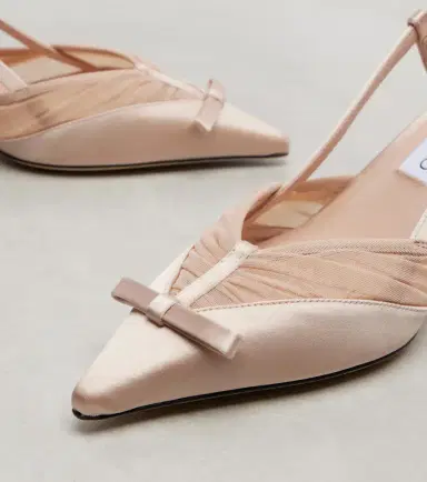 Jimmy Choo Afia 65 satin slingback pumps | Thumbnail 4 Jimmy Choo Afia 65 satin slingback pumps | Thumbnail 4