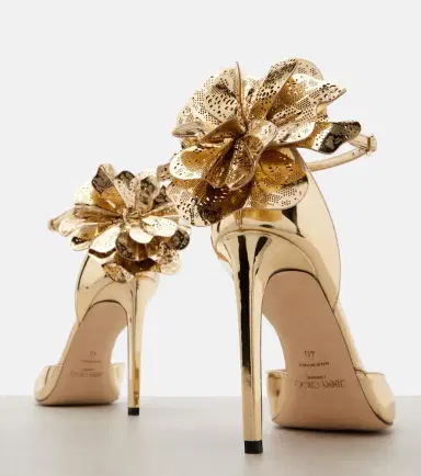 Jimmy Choo Marja 100 metallic leather pumps | Thumbnail 2 Jimmy Choo Marja 100 metallic leather pumps | Thumbnail 2