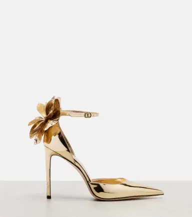 Jimmy Choo Marja 100 metallic leather pumps | Thumbnail 3 Jimmy Choo Marja 100 metallic leather pumps | Thumbnail 3
