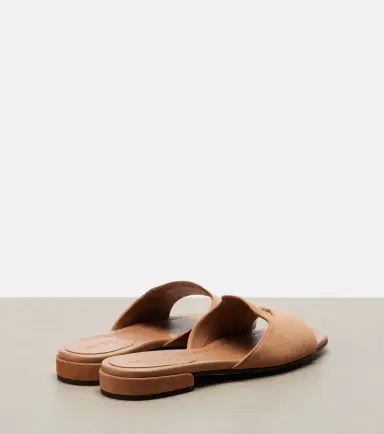 Jimmy Choo Dina suede slides | Thumbnail 2 Jimmy Choo Dina suede slides | Thumbnail 2