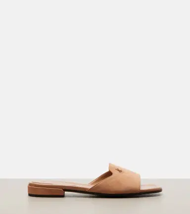 Jimmy Choo Dina suede slides | Thumbnail 4 Jimmy Choo Dina suede slides | Thumbnail 4