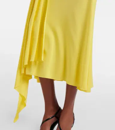 David Koma Floral-appliqué jersey cocktail dress | Thumbnail 5 David Koma Floral-appliqué jersey cocktail dress | Thumbnail 5
