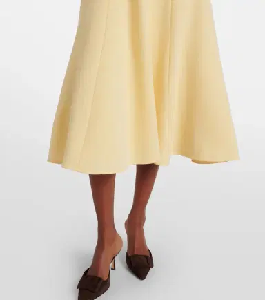 Roland Mouret Peplum wool crêpe midi dress | Thumbnail 2 Roland Mouret Peplum wool crêpe midi dress | Thumbnail 2